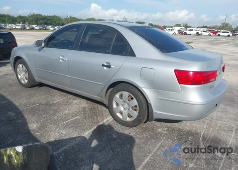 2010 Hyundai Sonata Gls z USA, uszkodzony, nr VIN 5NPET4AC0AH655602